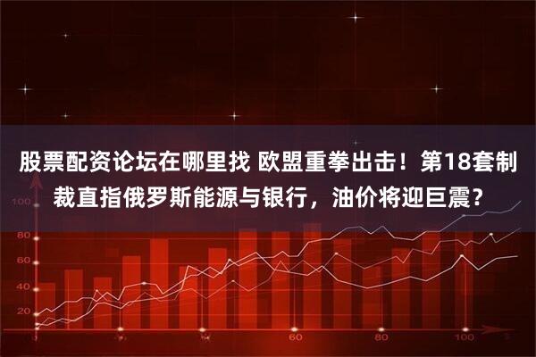 股票配资论坛在哪里找 欧盟重拳出击！第18套制裁直指俄罗斯能源与银行，油价将迎巨震？